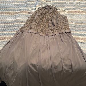 Size 26 bridesmaid dress - gray